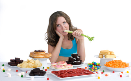 chế độ ăn uống không cân đối