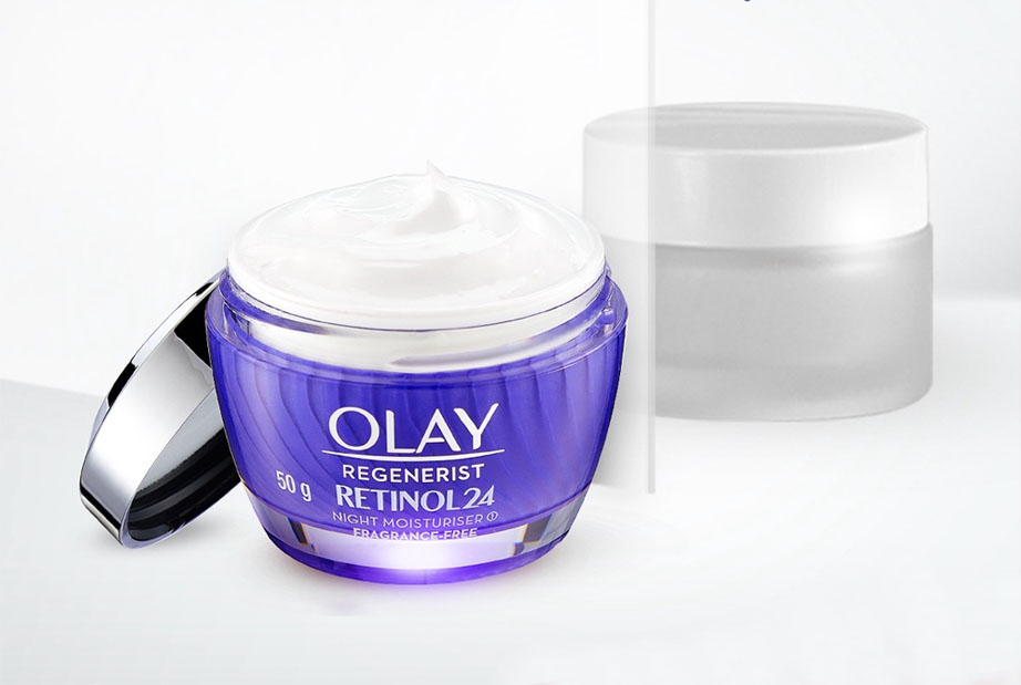 Olay kem dưỡng ban đêm trang điểm mặt