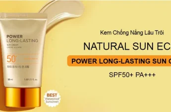 kem chống nắng natural sun eco