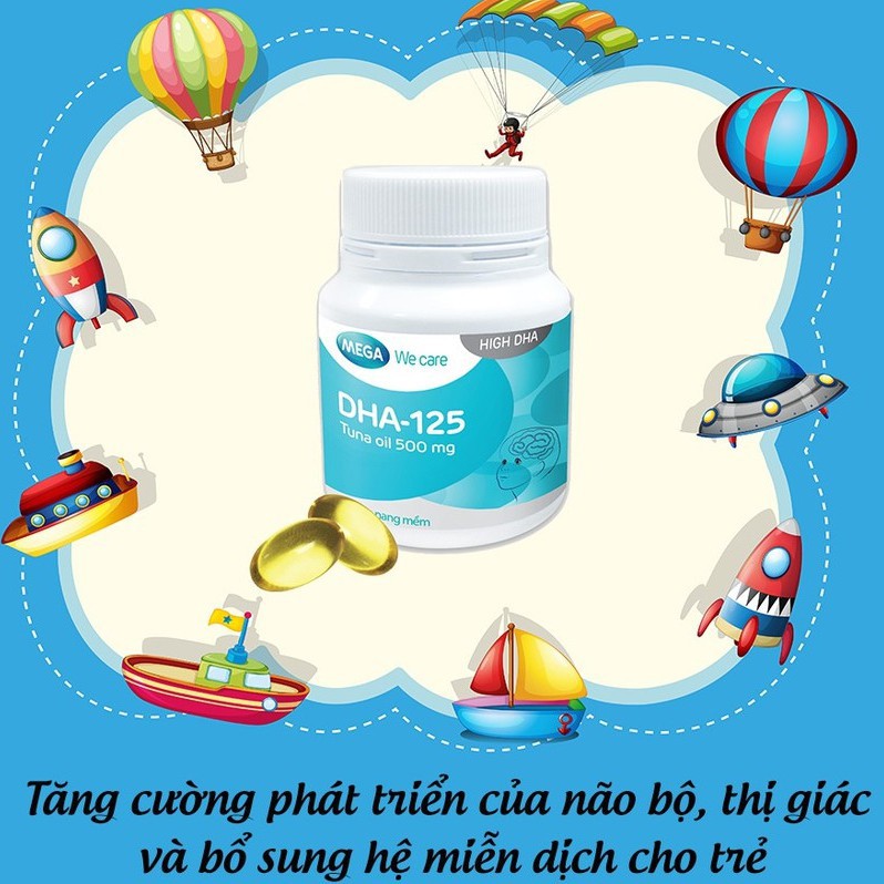 DHA-125-Fish-Oil-chăm sóc sức khoẻ