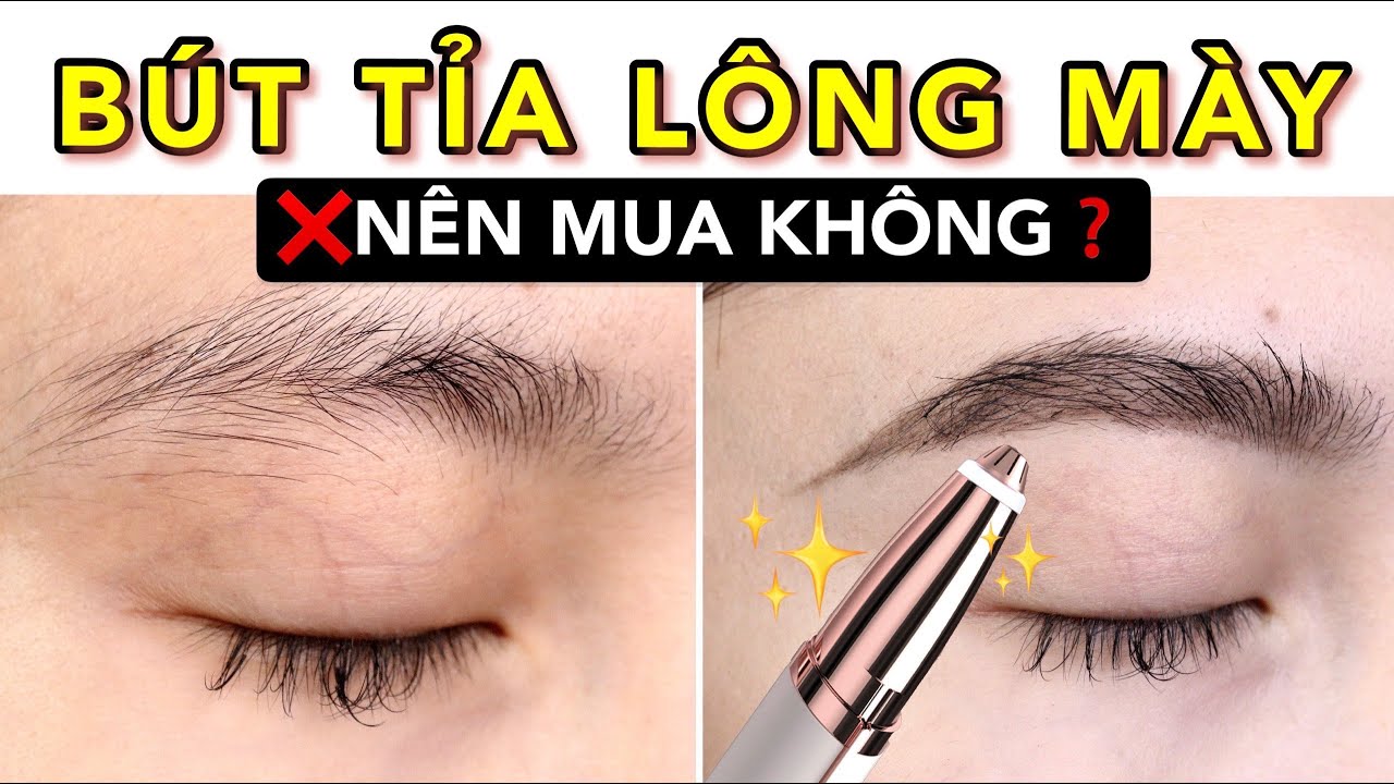 bút cạo lông mày