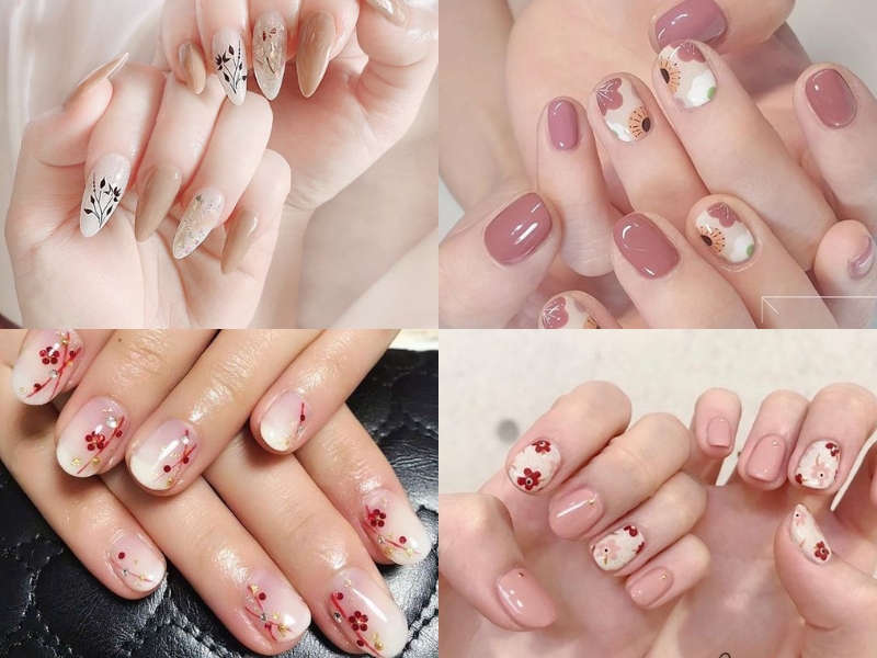 Gợi ý những mẫu nail màu nude đơn giản nhất 2024-2025