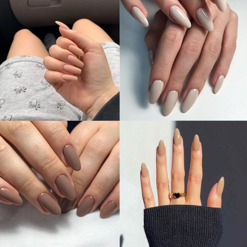 Gợi ý những mẫu nail màu nude đơn giản nhất 2024-2025