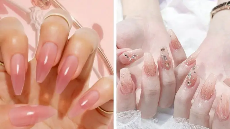 Top 10 mẫu nail móng nhọn xinh xắn đáng yêu cho cô nàng bánh bèo