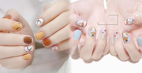 Những mẫu nail nhí nhảnh dành cho các bạn tuổi teen