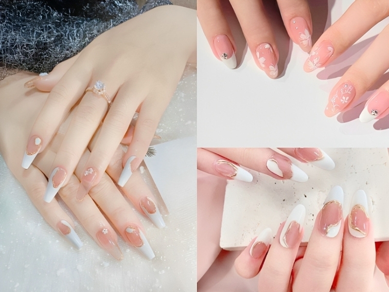 Review những mẫu nail trong suốt nổi bật dành cho các bạn gái