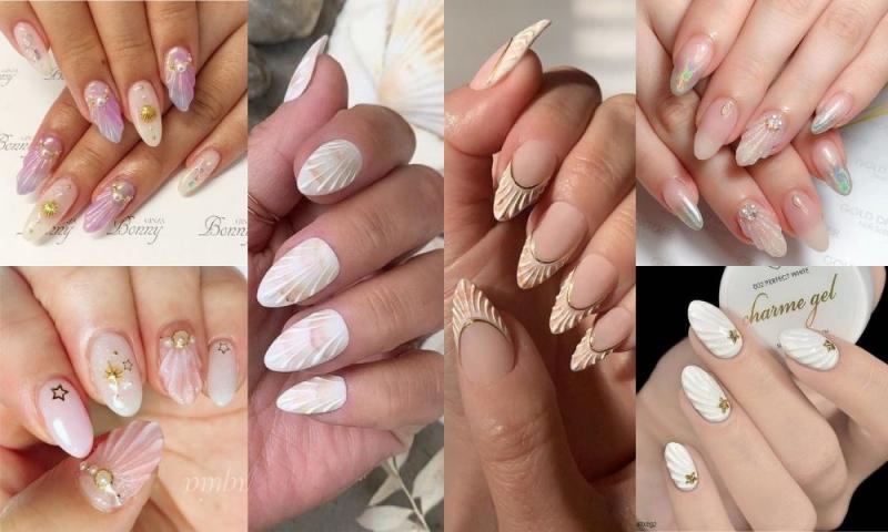 Hướng dẫn cách làm nail vỏ sò đẹp ấn tượng ngay tại nhà