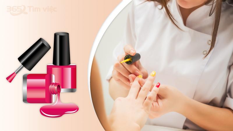 Nhân viên làm nail 1 tháng bao nhiêu tiền?